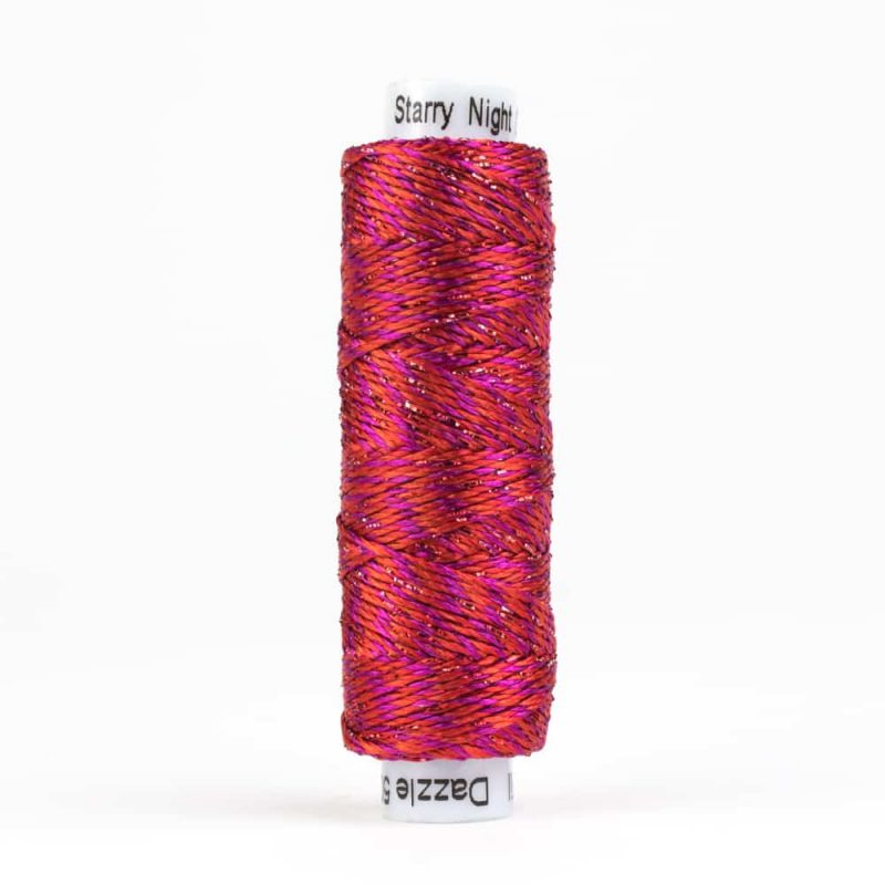 Thread - SNDazzle Rayon Metallic - 8Wt - DZM17 - Seduction