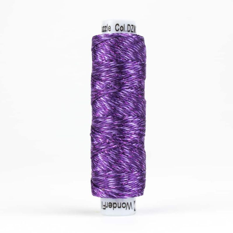Thread - SNDazzle Rayon Metallic - 8Wt - DZM28 - Enchanted