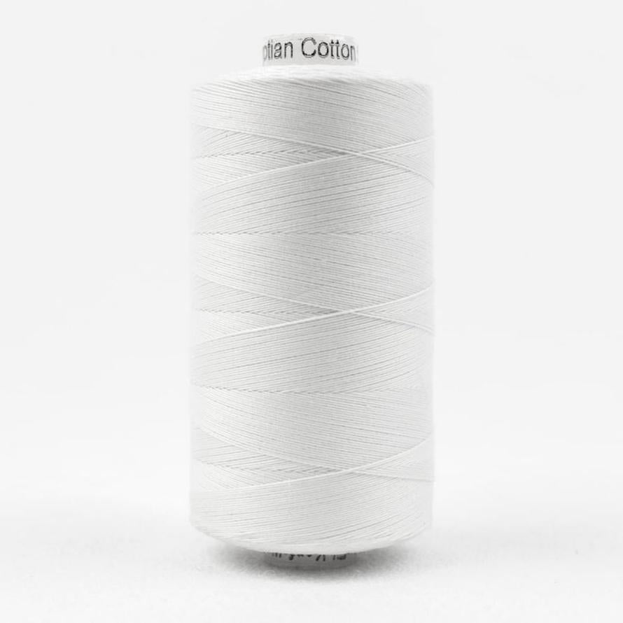 Thread - konfetti Egyptian Cotton - 50Wt - KT100 - White