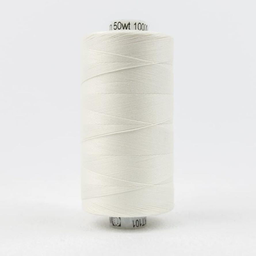 Thread - konfetti Egyptian Cotton - 50Wt - KT101 - Soft White