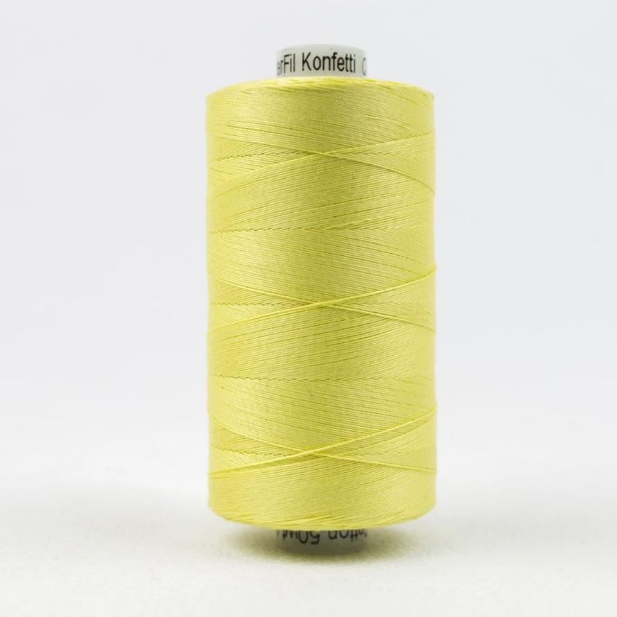Thread - konfetti Egyptian Cotton - 50Wt - KT403 - Yellow