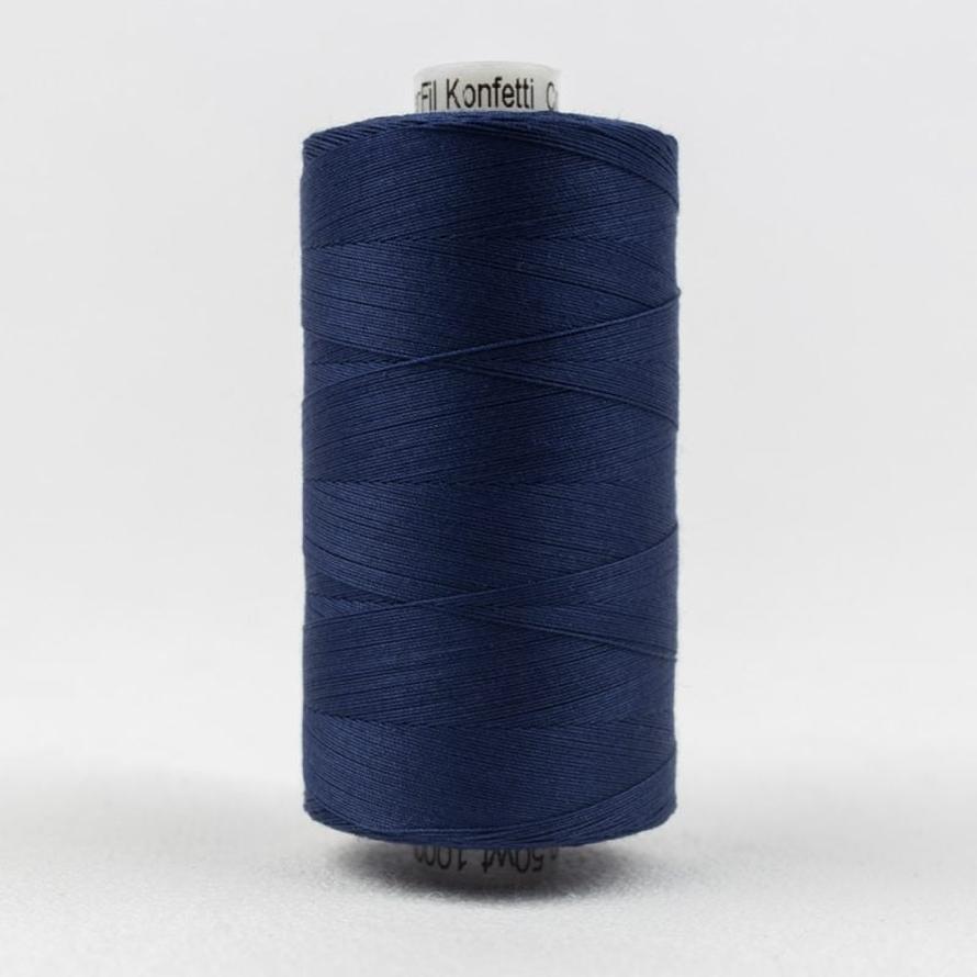 Thread - konfetti Egyptian Cotton - 50Wt - KT601 - Navy