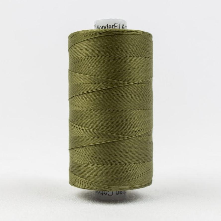 Thread - konfetti Egyptian Cotton - 50Wt - KT703 - Avocado Green