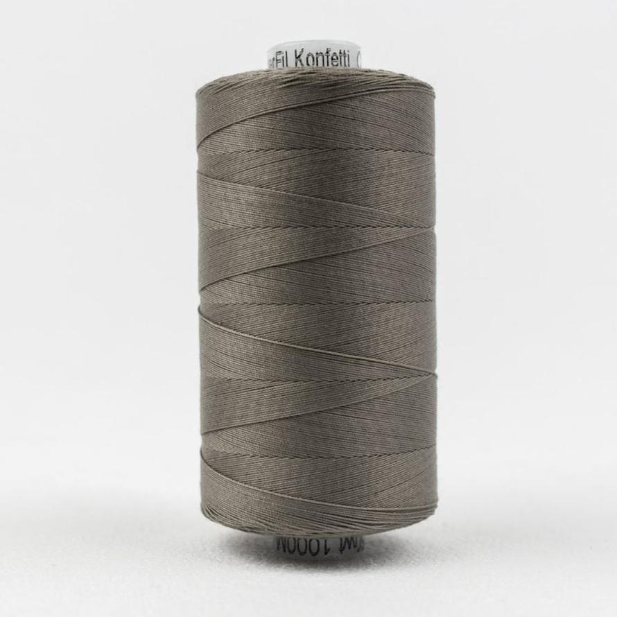 Thread - konfetti Egyptian Cotton - 50Wt - KT804 - Brown Grey