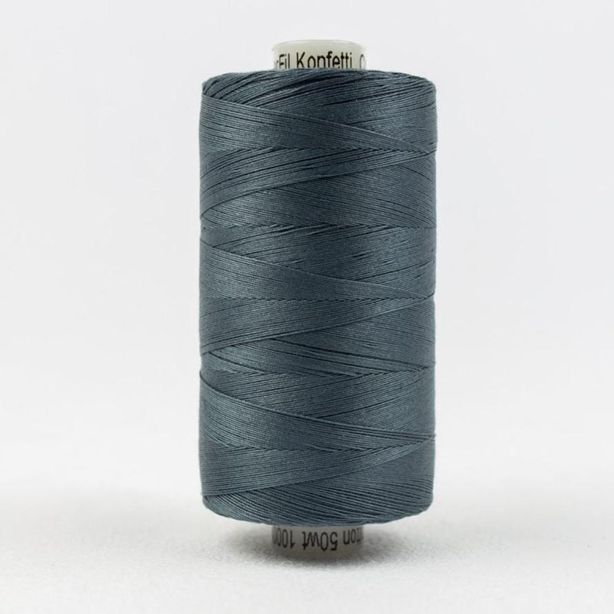 Thread - konfetti Egyptian Cotton - 50Wt - KT904 - Blue Grey
