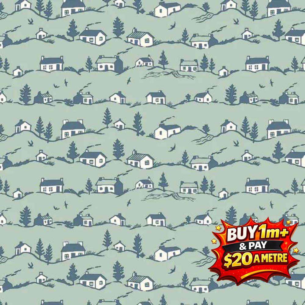 A POSTCARD FROM THE HIGHLANDS - L01667356A - 100% LASENBY COTTON