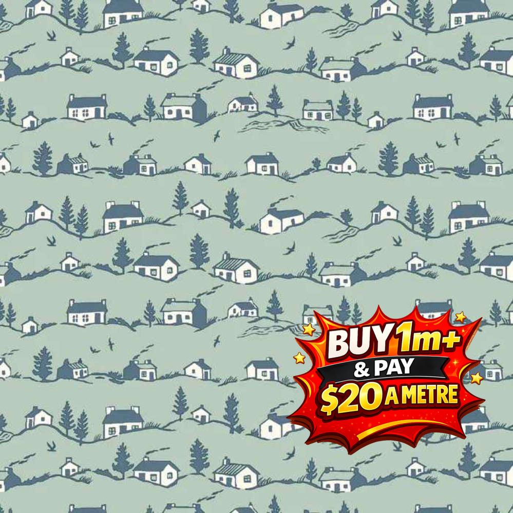 A POSTCARD FROM THE HIGHLANDS - L01667356A - 100% LASENBY COTTON