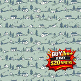 A POSTCARD FROM THE HIGHLANDS - L01667356A - 100% LASENBY COTTON