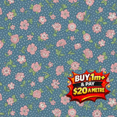 LONDON BOUQUET HERTITAGE - L01667419C - 100% Cotton