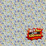 LONDON BOUQUET PALACE - L01667422B - 100% Cotton