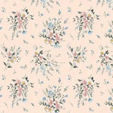Liberty Winterbourne Bouquet Pink 100% Cotton Fabric WOF 110cm- 112cm