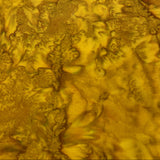 Lloyd Curzon Mustard Batik Fabric WOF 110cm - 112cm