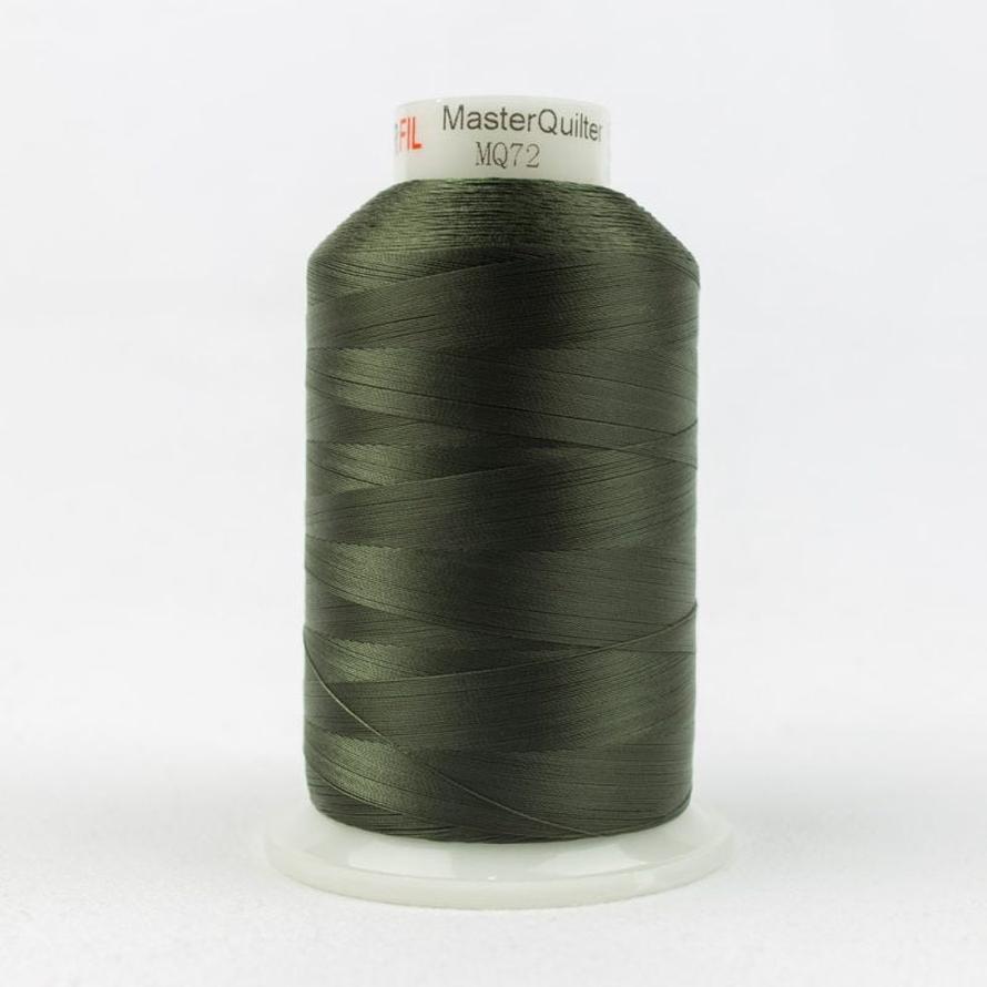 Thread - MasterQuilter Longarm Polyester - 40Wt - MQL72 - Blackish Green