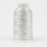 Thread - Spotlite Rayon Metallic - 40Wt - MT6150 - White Silver - 1000m/1094yd