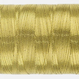 Thread - Spotlite Rayon Metallic - 40Wt - MT6602 - Light Gold - 1000m/1094yd
