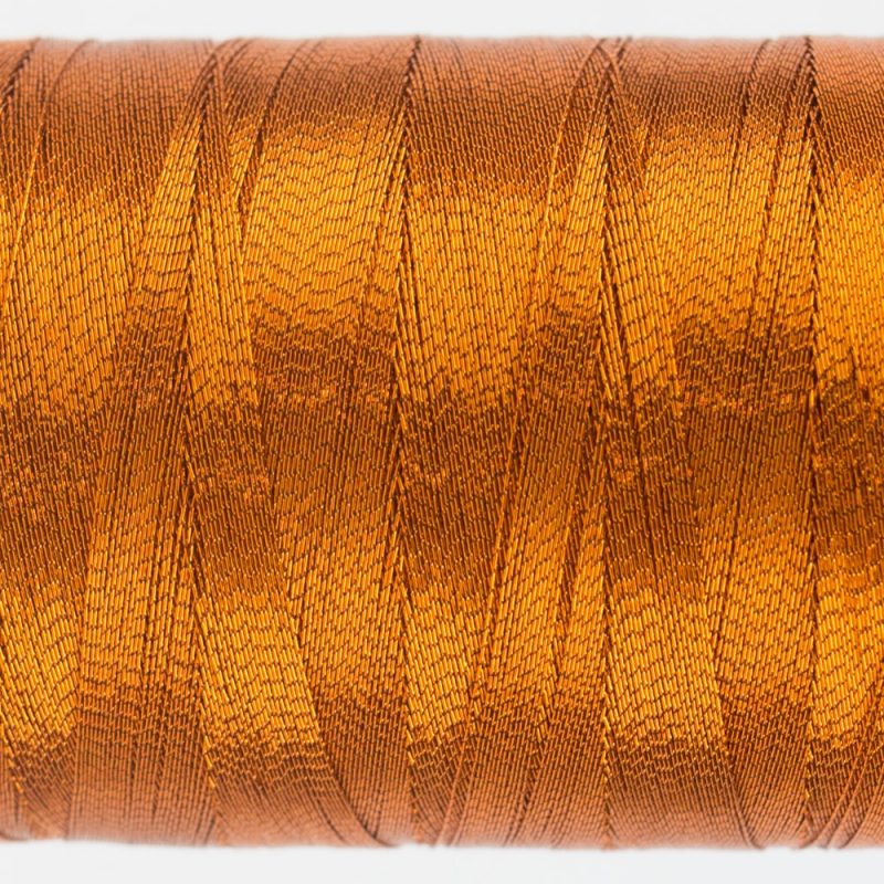 Thread - Spotlite Rayon Metallic - 40Wt - MT7713 - Light Rust - 1000m/1094yd