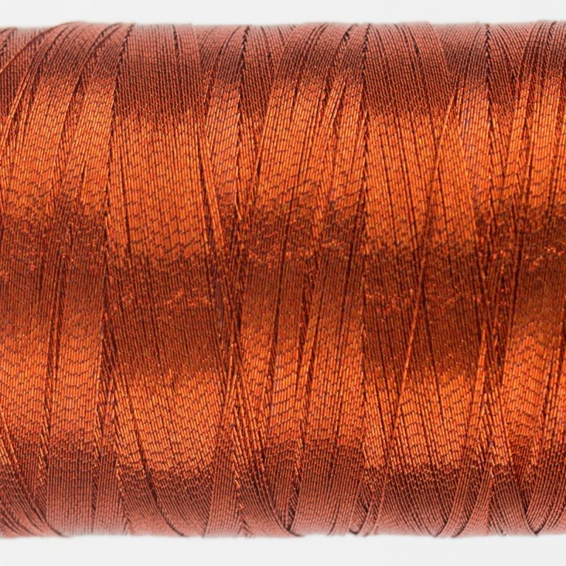 Thread - Spotlite Rayon Metallic - 40Wt - MT7714 - Rust - 1000m/1094yd