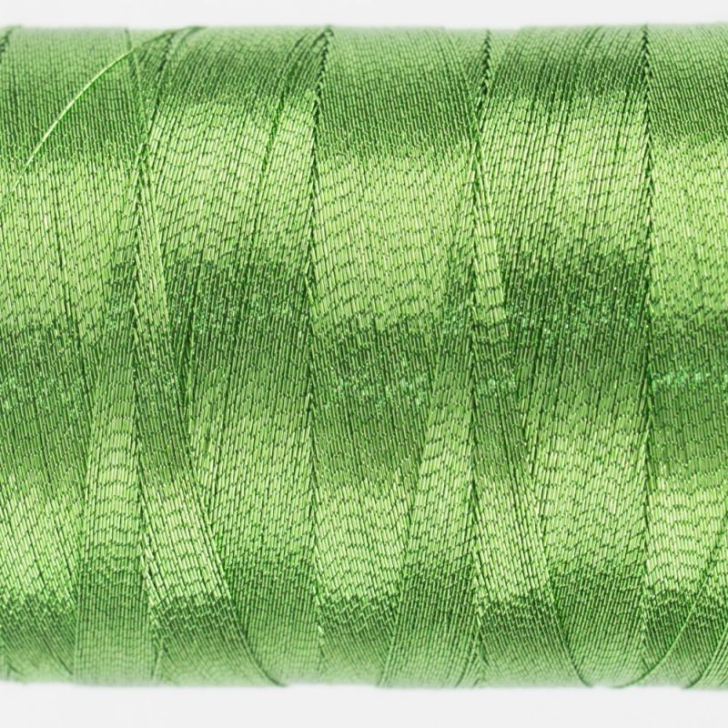 Thread - Spotlite Rayon Metallic - 40Wt - MT7716 - Lime - 1000m/1094yd