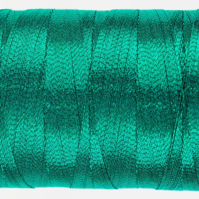 Thread - Spotlite Rayon Metallic - 40Wt - MT7718 - Sea Green - 1000m/1094yd