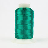 Thread - Spotlite Rayon Metallic - 40Wt - MT7718 - Sea Green - 1000m/1094yd