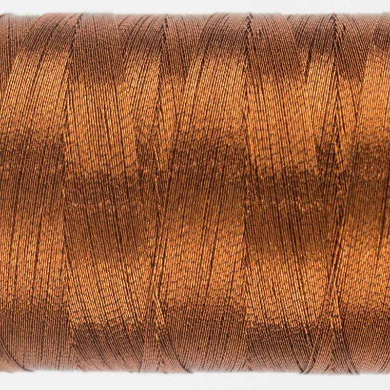 Thread - Spotlite Rayon Metallic - 40Wt - MT7722 - Deep Copper - 1000m/1094yd