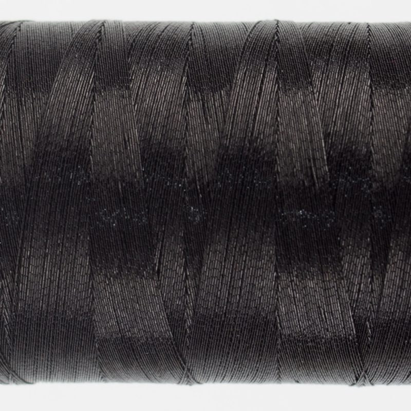 Thread - Spotlite Rayon Metallic - 40Wt - MT7726 - Black - 1000m/1094yd