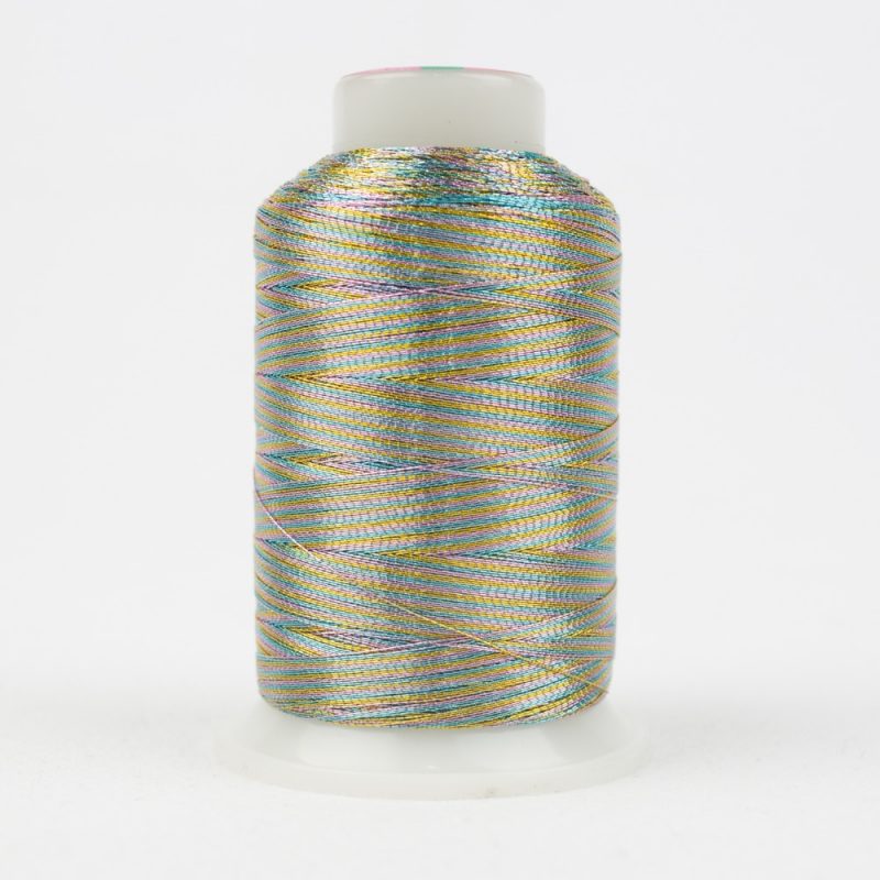 Thread - Spotlite Rayon Metallic - 40Wt - MT7731 - Pastel Variegated - 1000m/1094yd