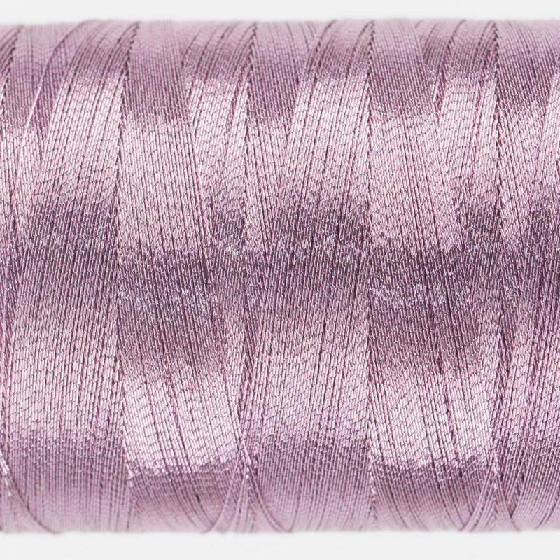 Thread - Spotlite Rayon Metallic - 40Wt - MT8837 - Soft Pink - 1000m/1094yd