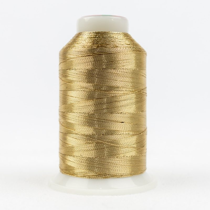 Thread - Spotlite Rayon Metallic - 40Wt - MT8847 - Burnished Gold - 1000m/1094yd