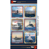 NAVY AUSTRALIA 24 INCH REMEMBRANCE BLOCK PANEL – N150 1088B