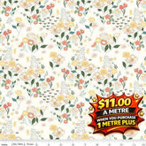 NEW BEGINNINGS C15751-CREAM 100% COTTON