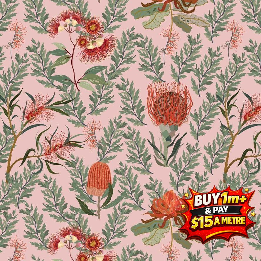 NORA'S NATIVES DV6356 # Floral Pink