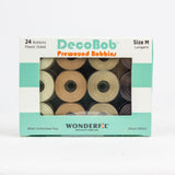 WonderFil DecoBob Prewound Bobbins Assorted Pack – Size M –