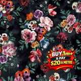 MOON FLOWER - PB5715DMU - 100% COTTON