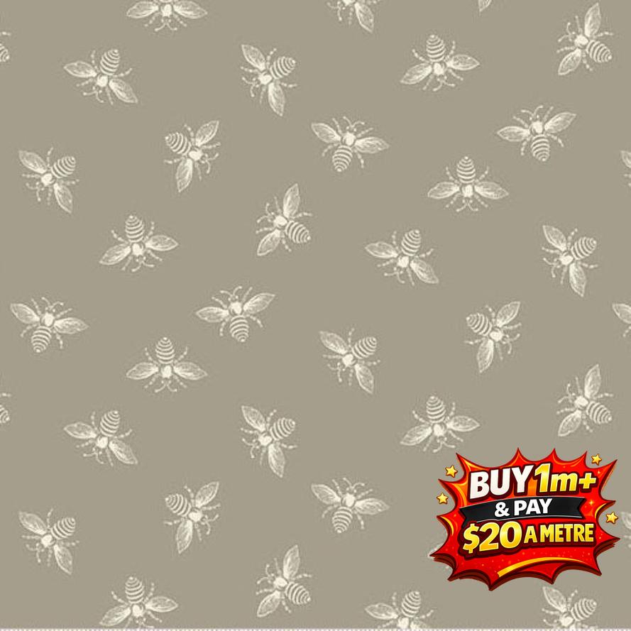 PETITE BEEHIVE A1316C # Greige Petite Bee