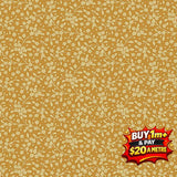 PETITE BEEHIVE A1316Y Butterscotch Petite Petals