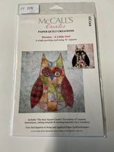 Hootee – A Little Owl Paper Quilt Card Pattern