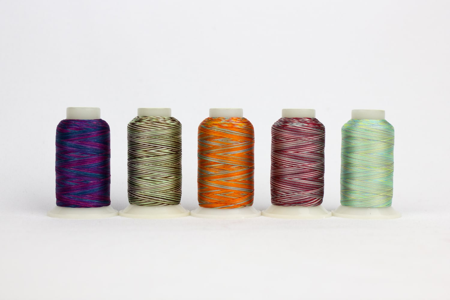 WonderFil FabuLux Packs – 40Wt Trilobal Polyester – 5 Spools