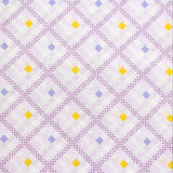 Plaid in Lilac | Happy Message 30s 100% Cotton Fabric WOF 110cm-112cm