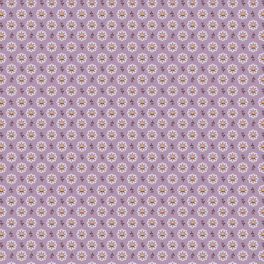 Prairie Heritage in Heirloom Plum C12302-100% Cotton Fabric WOF 110cm-112cm