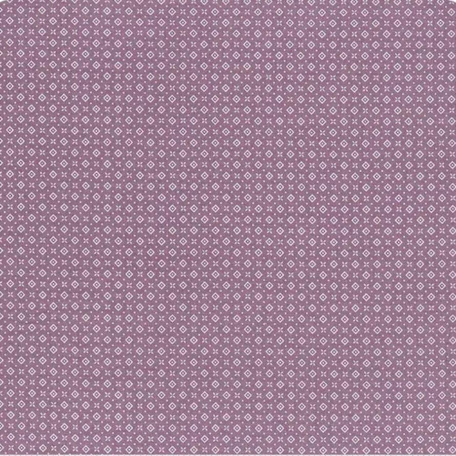 Prairie by Lori Holt, Bee Purple 100% Cotton Fabric WOF 110cm-112cm