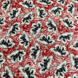 Red Floral David Textiles DT-8010-8C 100%Cotton WOF 110cn - 112cm