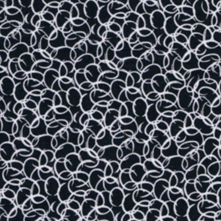 Ritz Black and Whites – K6017-20B 100% Cotton Fabric WOF 110cm-112cm