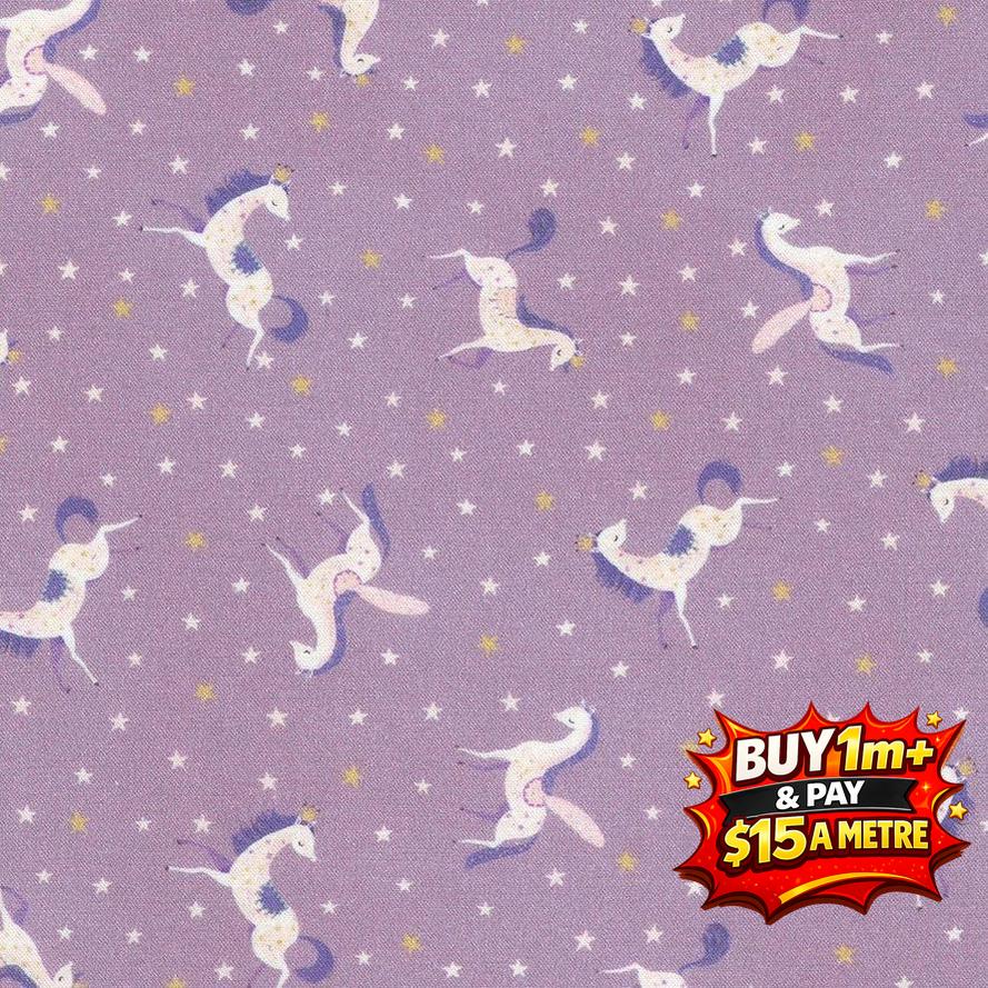 Robert Kaufman Unicorn Meadow RK224146