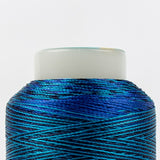Threads - Dyed Rayon - Mirage 30Wt - MR04 - Mediterranean Blues - 800m/875yd