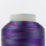 Threads - Dyed Rayon - Mirage 30Wt - MR22 - Purple Blue Red - 800m/875yd