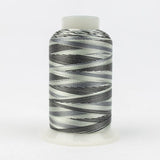 Threads - Dyed Rayon - Mirage 30Wt - MR28 - Black Greys - 800m/875yd