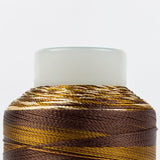 Threads - Dyed Rayon - Mirage 30Wt - MR34 - Gold Browns - 800m/875yd