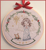 Snow Globe - Angel. Pattern