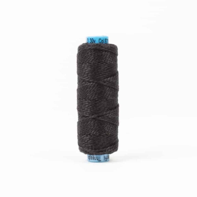 Thread - Egyptian Cotton - Sue Spargo Eleganza - SSEZ805 - Black Tie - 38.4m/42yd